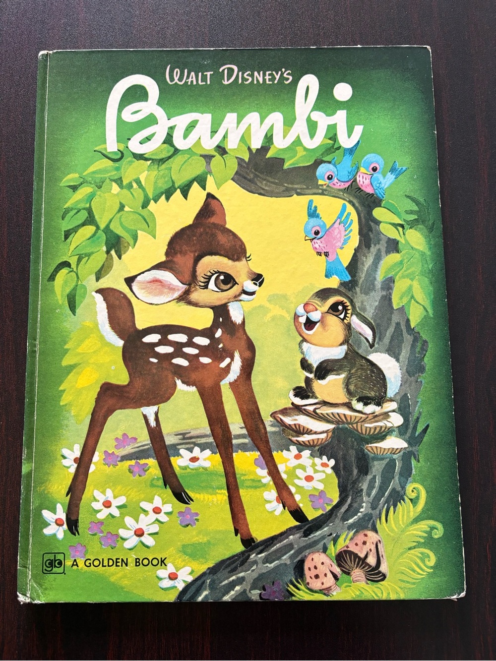 Walt Disney's Bambi Illustrated Vintage 1979 Children's Book